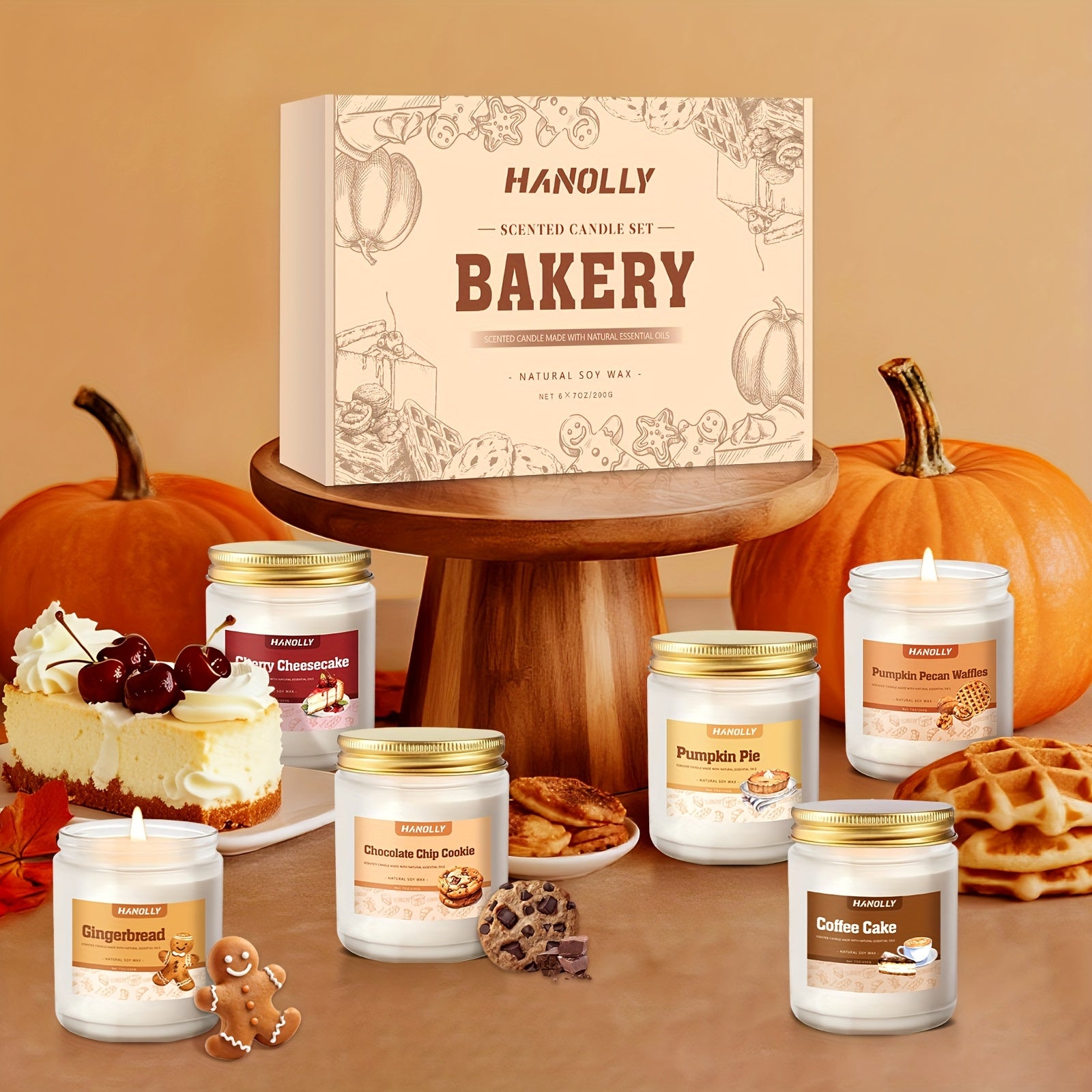 Candele Profumate Natalizie - Decorazione Casa Natale San Valentino Compleanno