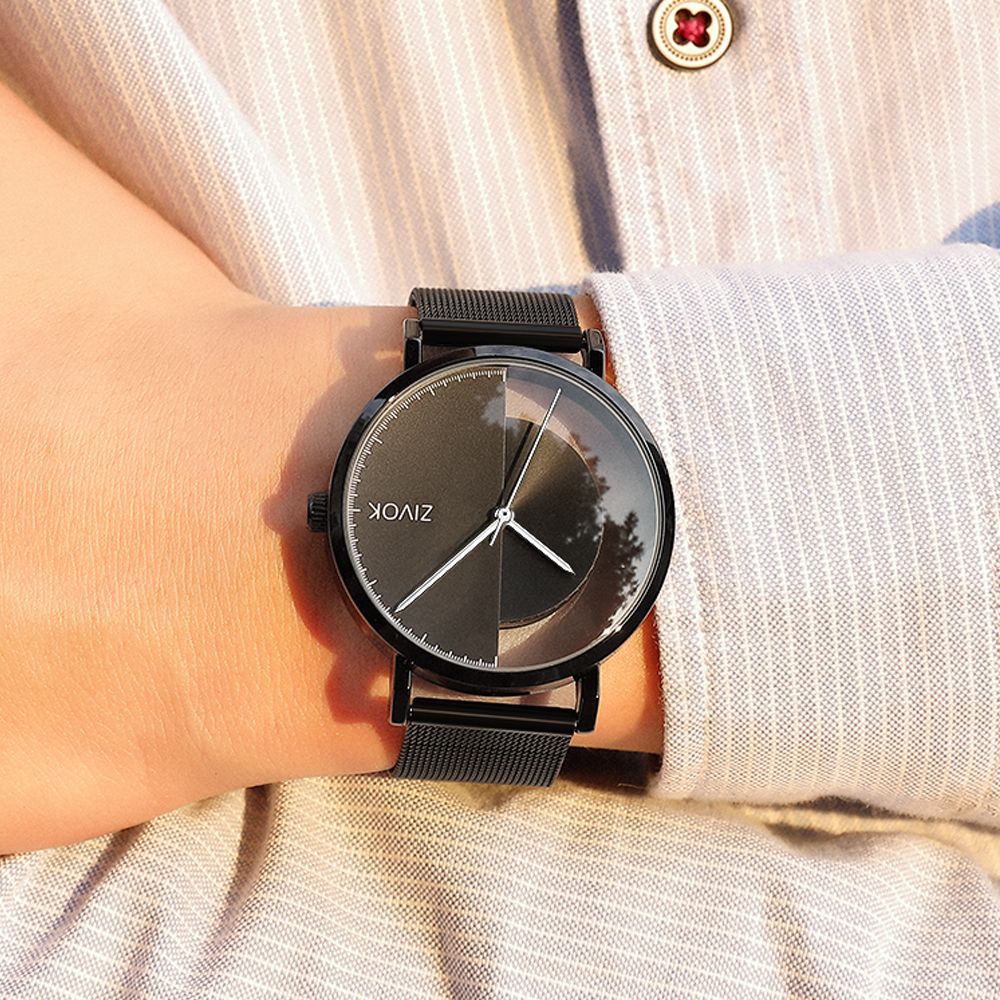 ZIVOK Luxury Quartz Men's Watch Waterproof Sport Wristwatches Big Dial Business Male Watches Clock Montre Homme-3