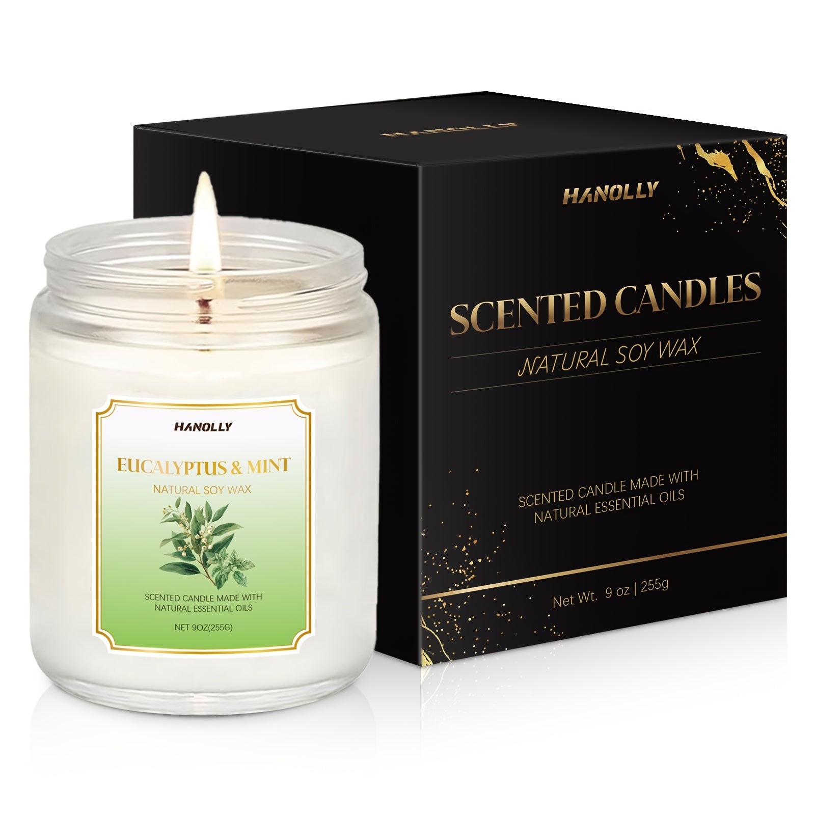 Candele Profumate Natalizie - Decorazione Casa Natale San Valentino Compleanno