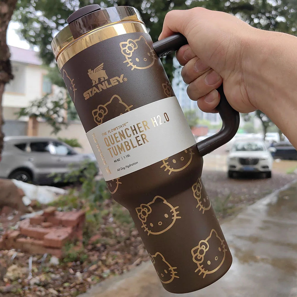 Stanley Quencher H2.0 Tumbler 40oz con Manico e Cannuccia
