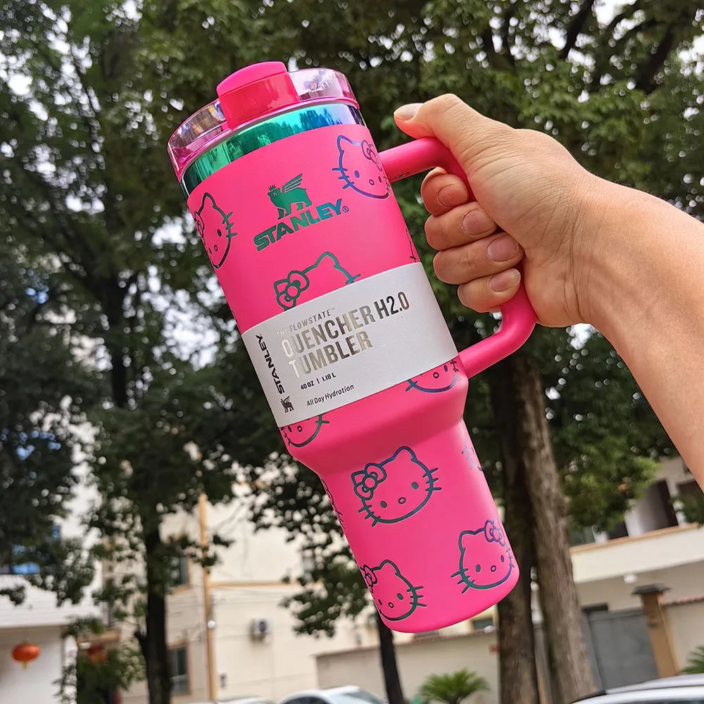 Stanley Quencher H2.0 Tumbler 40oz con Manico e Cannuccia