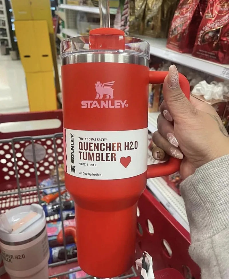 Stanley Quencher H2.0 Tumbler 40oz con Manico e Cannuccia