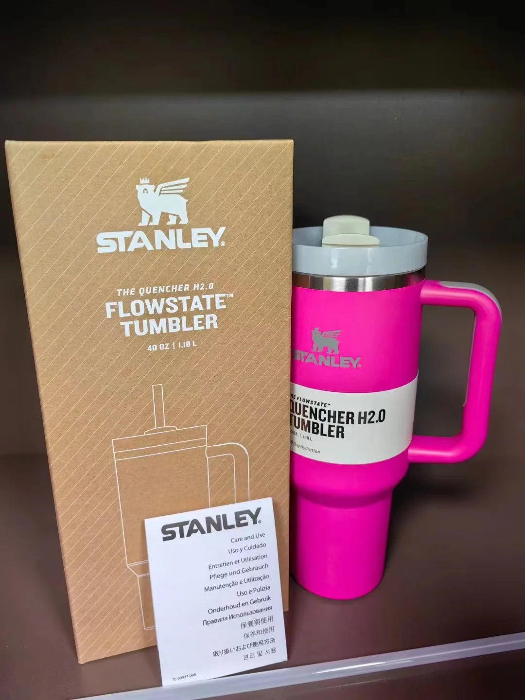 Stanley Quencher H2.0 Tumbler 40oz con Manico e Cannuccia