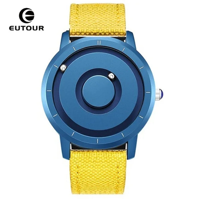 Orologio Uomo EUTOUR Magnetico Luxury Sports - Quarzo Impermeabile Fashion Simple