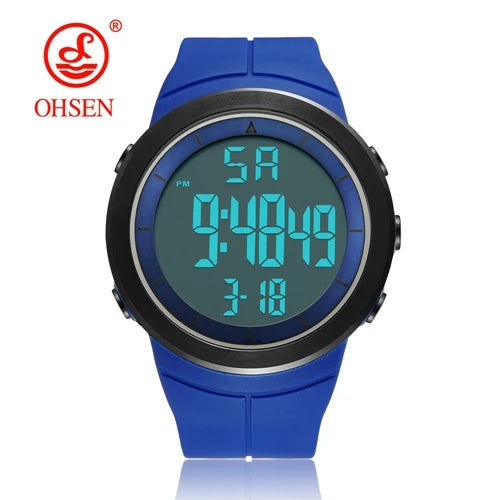 Orologio Digitale Tattico Uomo 50M Impermeabile - LED Militare con Allarme e Cronometro