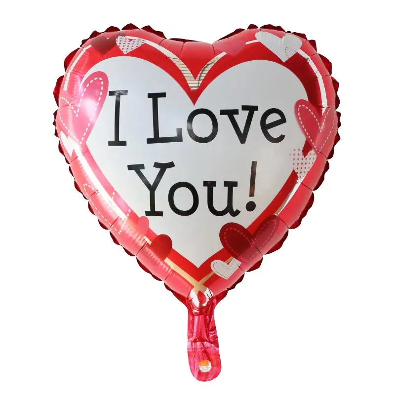 Palloncini Cuore Rosso 18 Pollici - 10 Pezzi Elio San Valentino Matrimonio