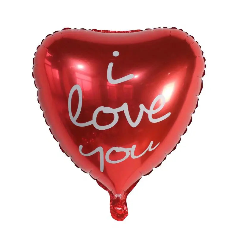 Palloncini Cuore Rosso 18 Pollici - 10 Pezzi Elio San Valentino Matrimonio