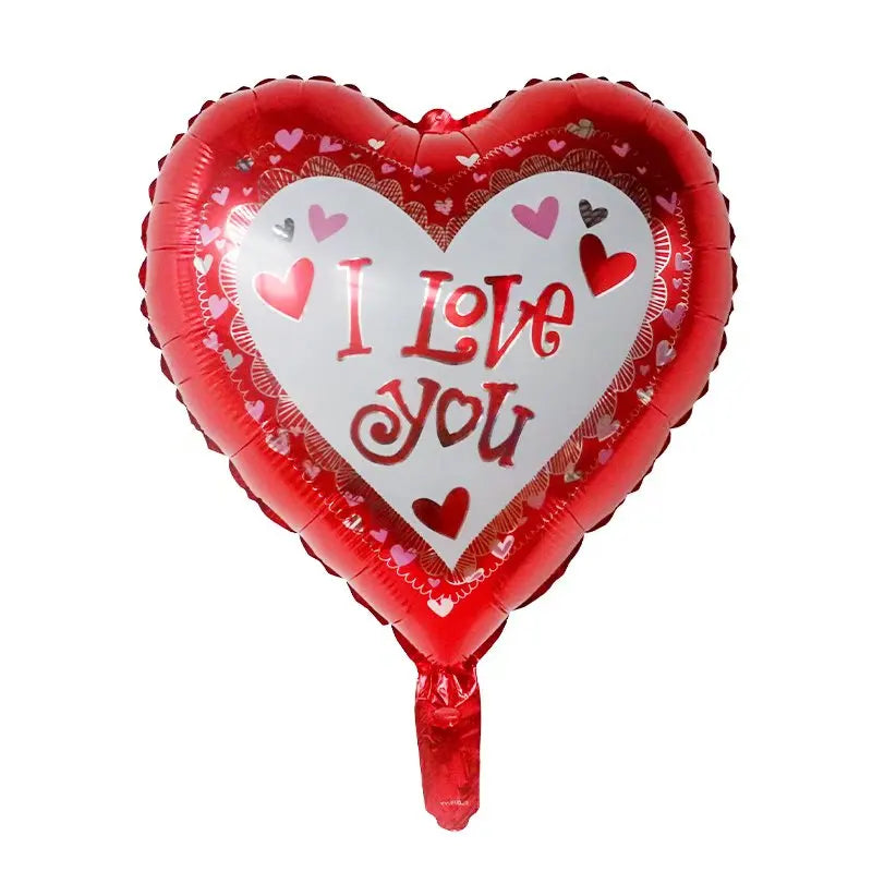 Palloncini Cuore Rosso 18 Pollici - 10 Pezzi Elio San Valentino Matrimonio