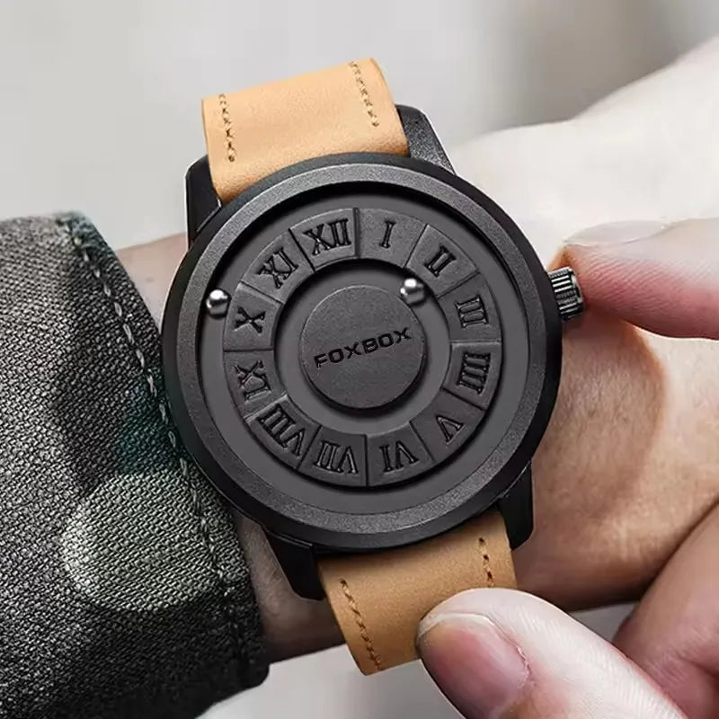 Orologio Uomo LIGE Foxbox FB0047 - Acciaio Pelle Impermeabile Sport Luxury Business