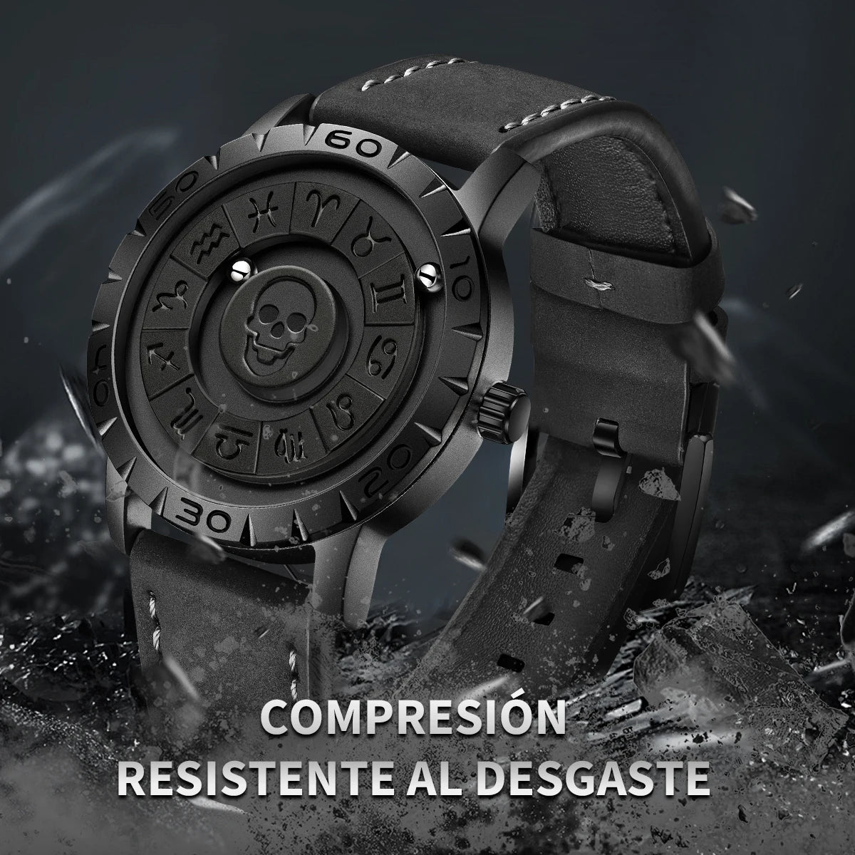 Orologio Uomo LIGE FB0047 Magnetico Touch Dial - Puntatore Scorrevole Levitazione Magnetica Impermeabile