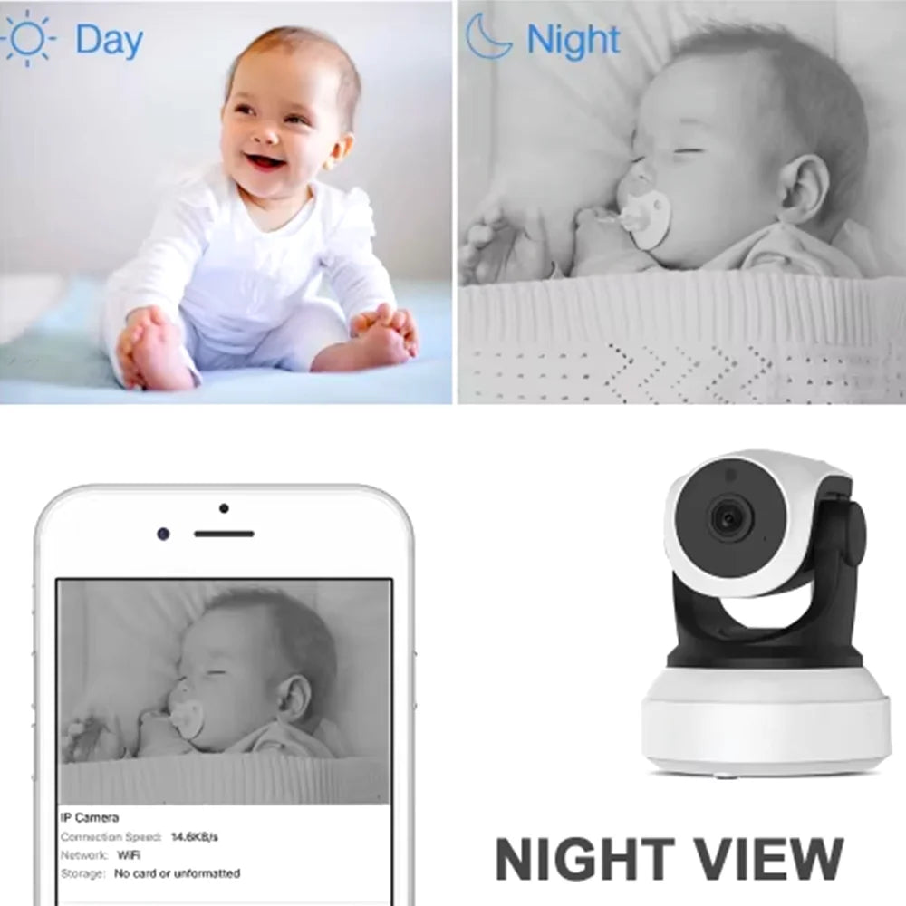 Telecamera WiFi DIFANG C24S 2MP Visione Notturna Infrarossi AI Tracking PTZ