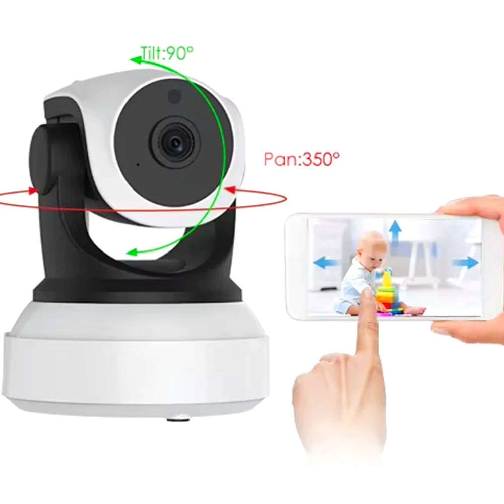 Telecamera WiFi DIFANG C24S 2MP Visione Notturna Infrarossi AI Tracking PTZ