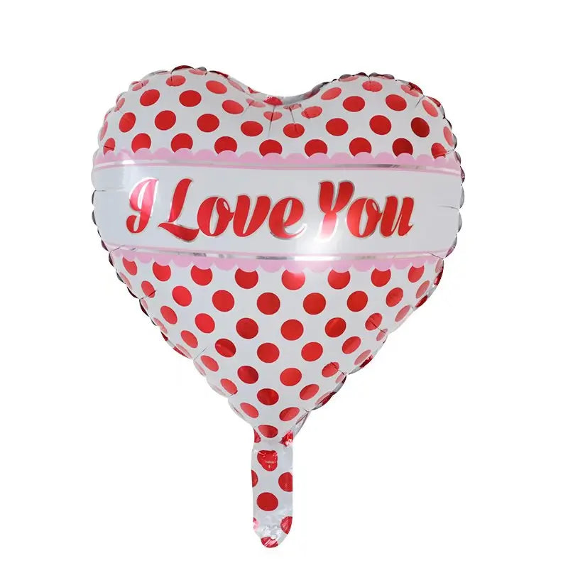 Palloncini Cuore Rosso 18 Pollici - 10 Pezzi Elio San Valentino Matrimonio