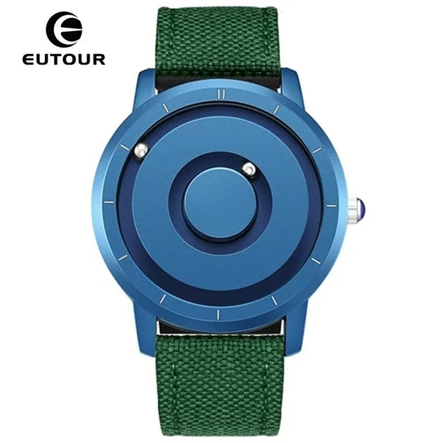 Orologio Uomo EUTOUR Magnetico Luxury Sports - Quarzo Impermeabile Fashion Simple