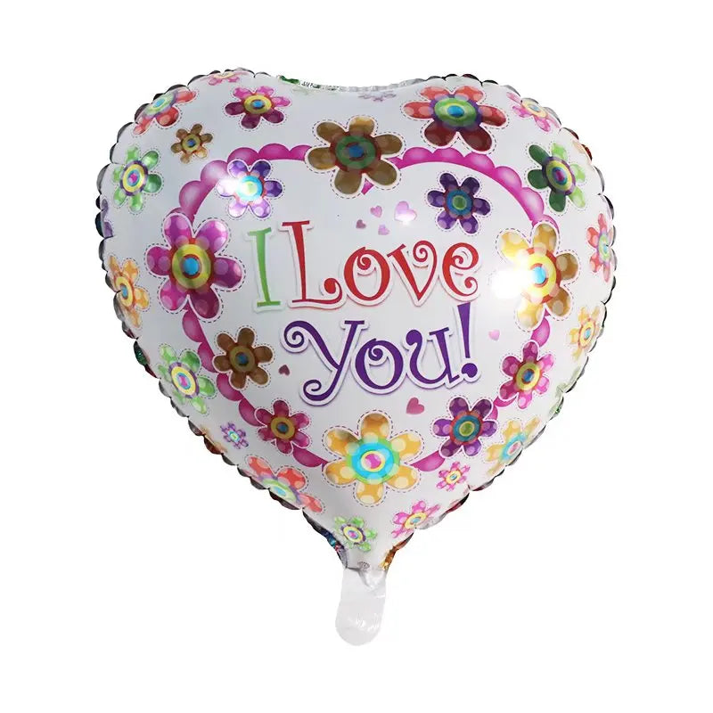 Palloncini Cuore Rosso 18 Pollici - 10 Pezzi Elio San Valentino Matrimonio