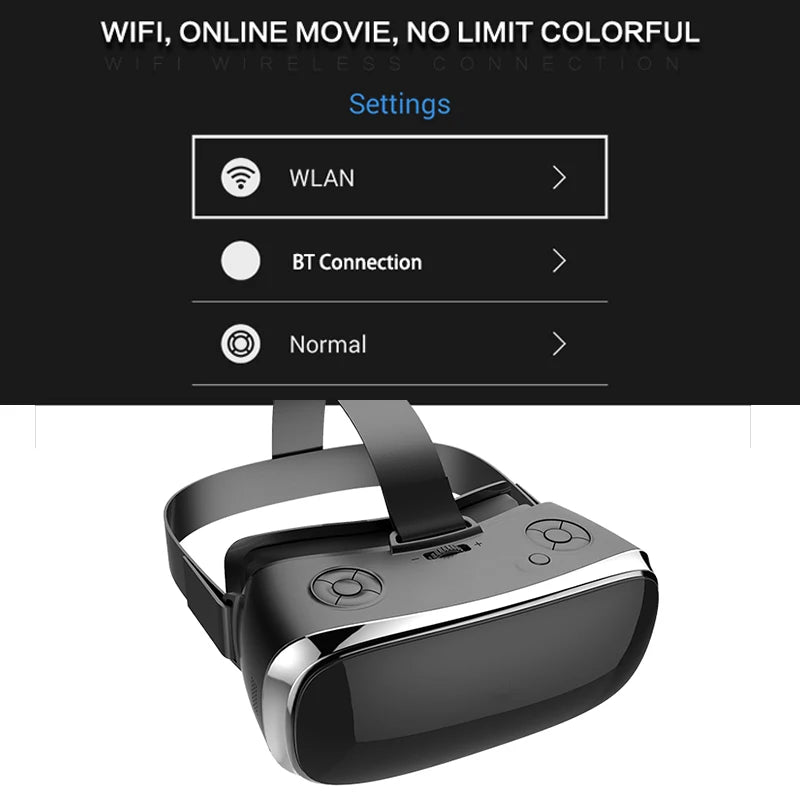 Visore VR S900 All-in-One Occhiali Realtà Virtuale 2K Display 5.5" 3G RAM 16G ROM WiFi IMAX 3D