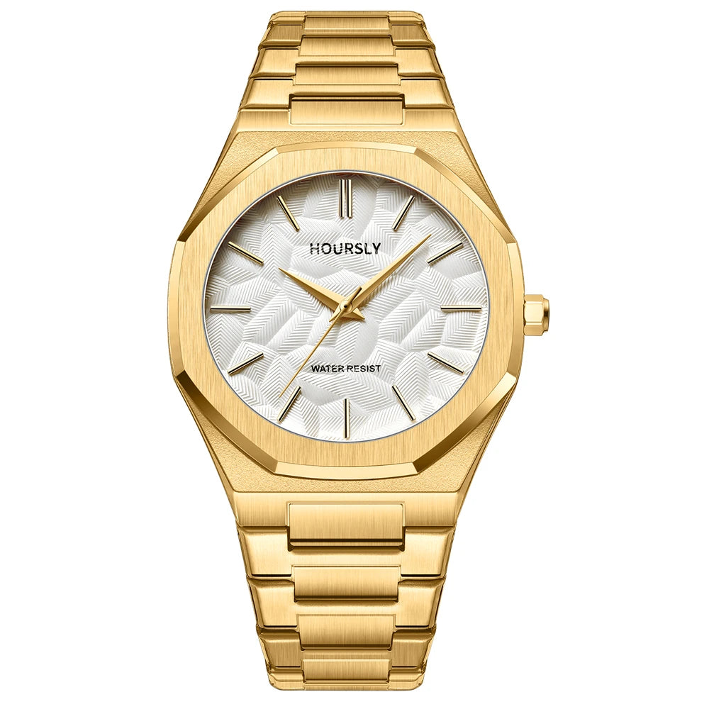 Orologio Uomo Nero Total Black Acciaio Inossidabile - Movimento Giapponese Impermeabile