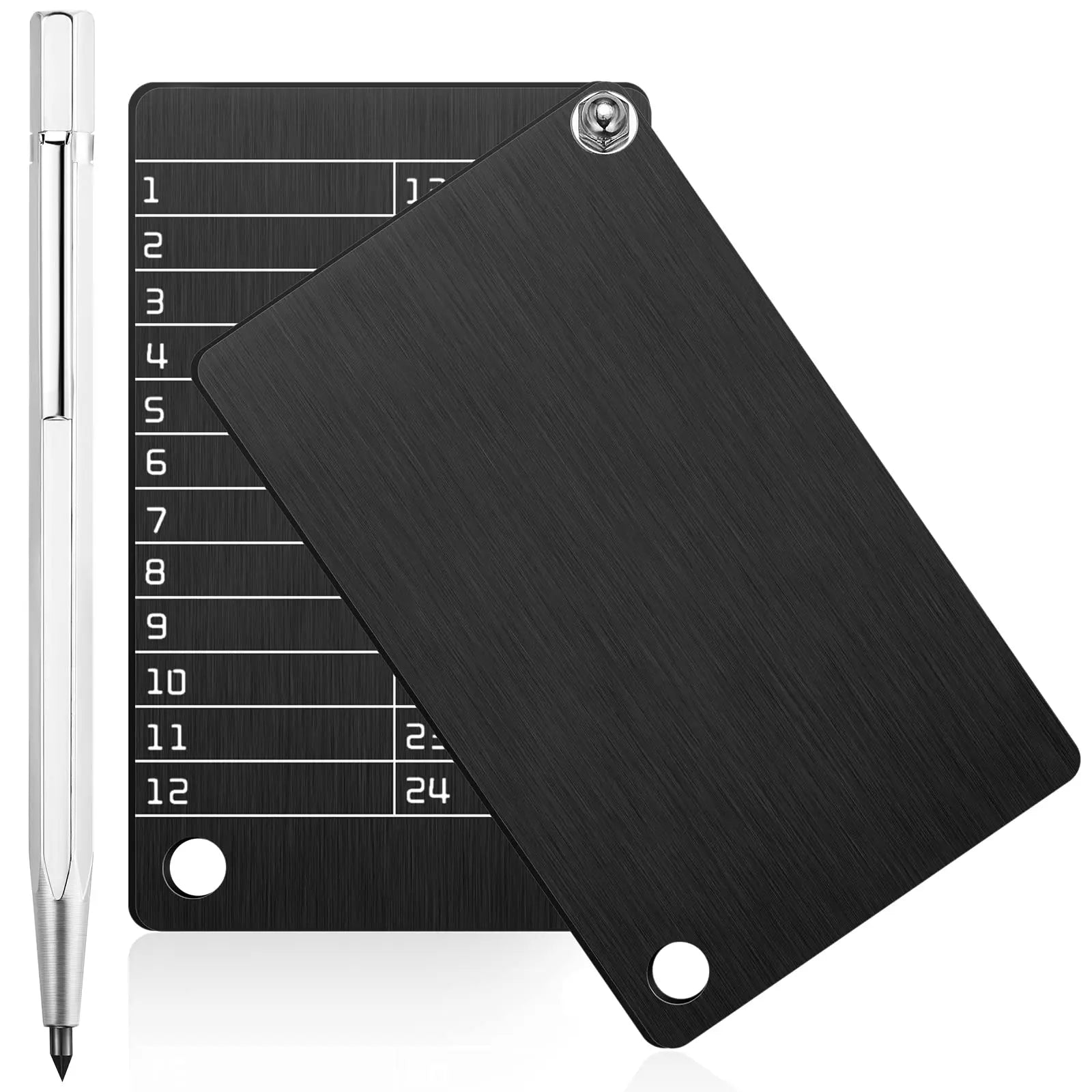 2 encrypted wallets and 1 metal plate marker pen, the cryptocurrency wallet is used for hardware cold backup seed storage, suita