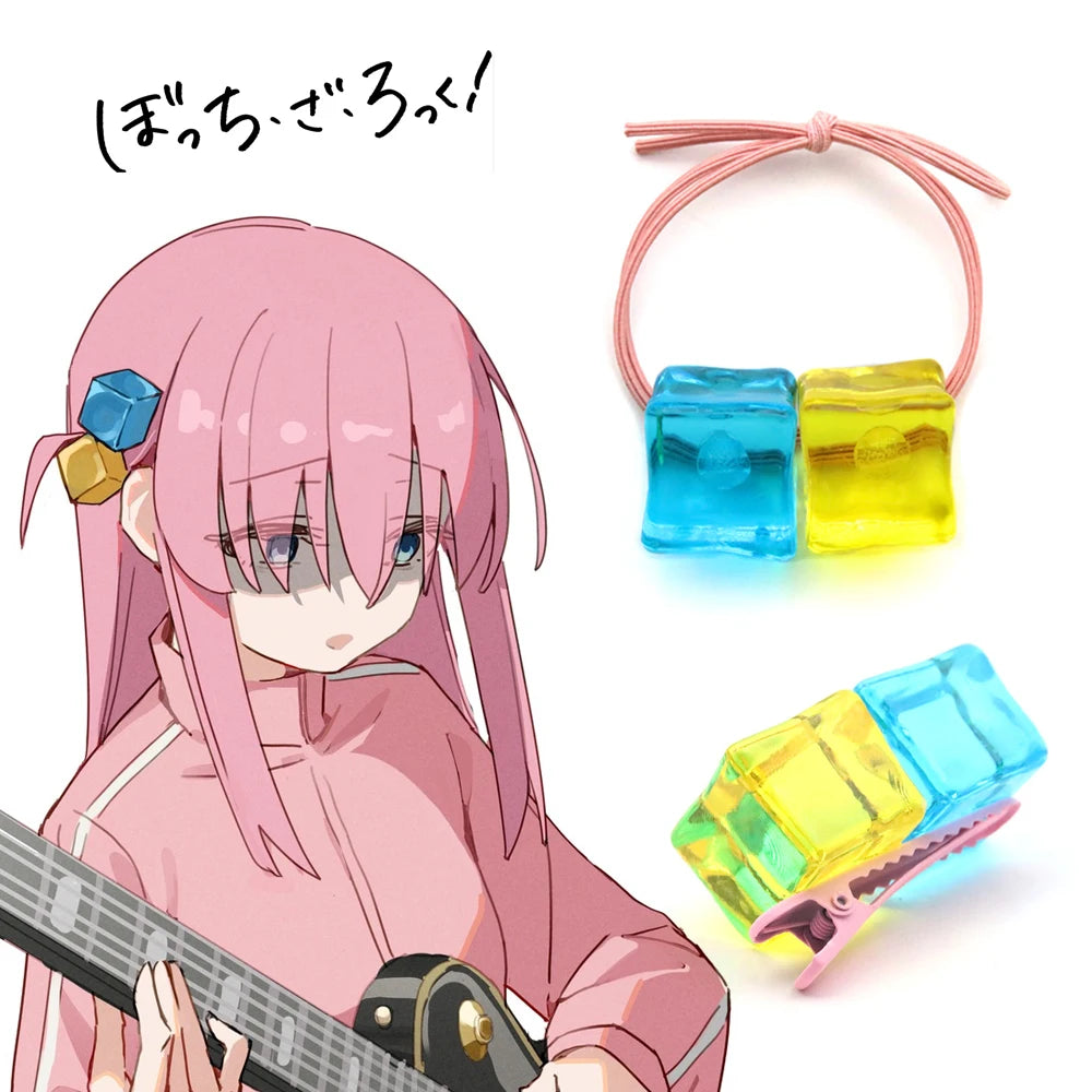 Accessori Capelli Anime BOCCHI THE ROCK! Gotou Hitori - Elastici Clip Fermaglio Cosplay Donna