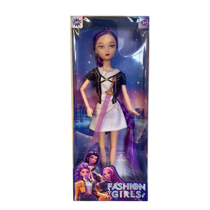 Action Figure Anime Demon Hunters 2026 Rumi Mira Zoi - Collezione Vinile