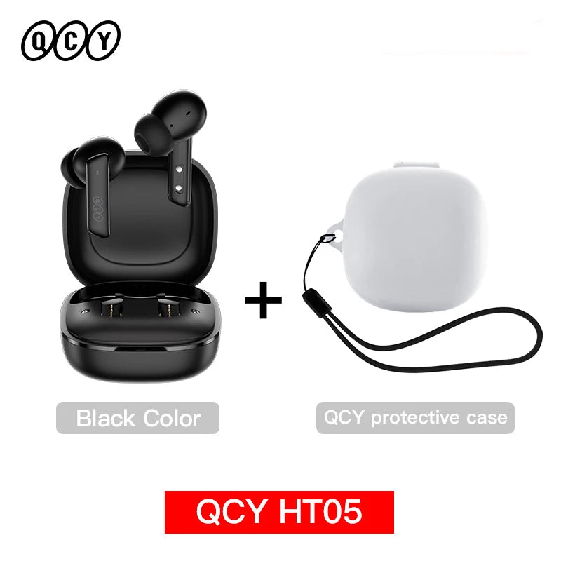 Auricolari QCY HT05 ANC - TWS Bluetooth 5.2 con Cancellazione Rumore 40dB