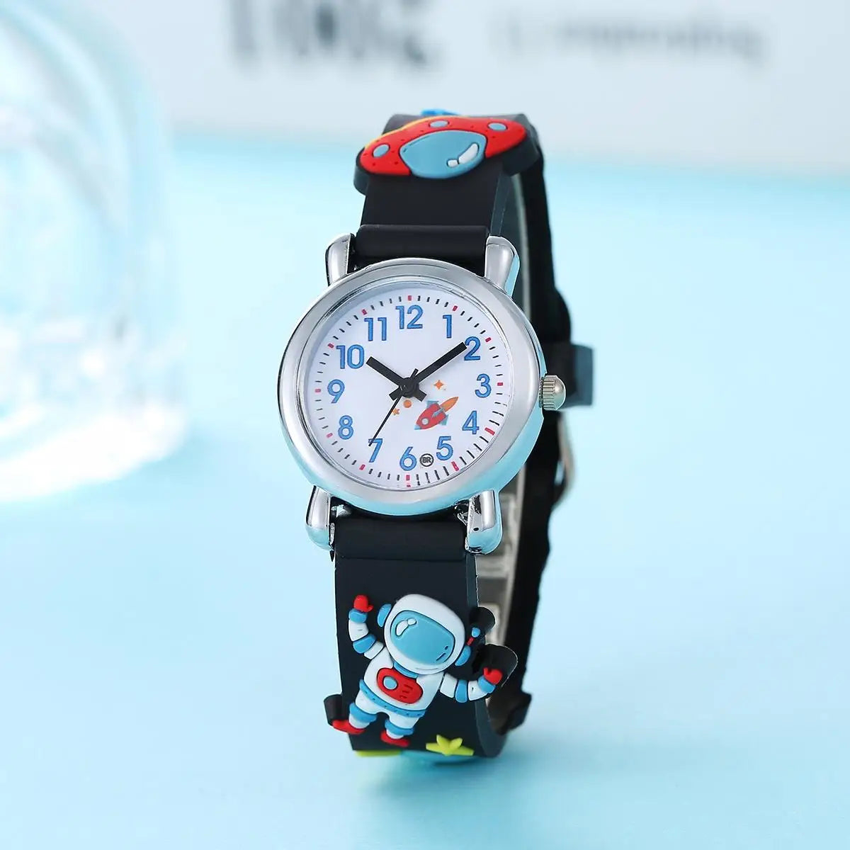 Orologio Bambini Astronauta UFO Cartoon Quarzo - Regalo Studenti
