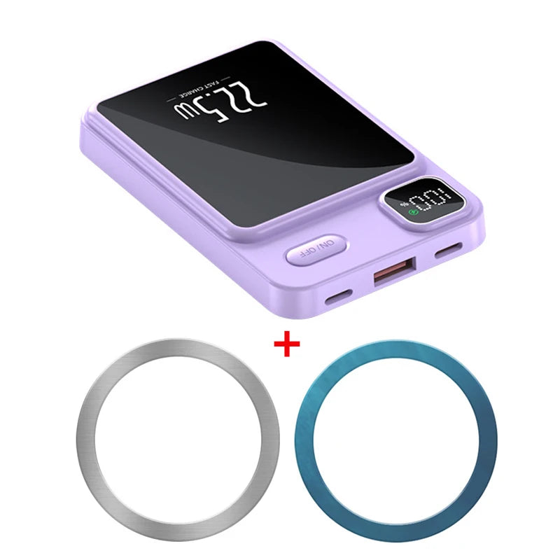 Power Bank MagSafe 20000mAh Magnetico Ricarica Rapida PD 22.5W