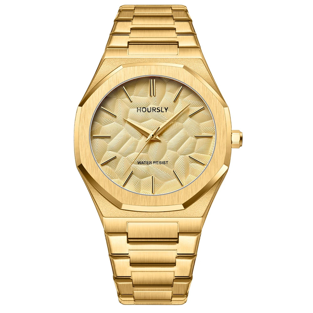 Orologio Uomo Nero Total Black Acciaio Inossidabile - Movimento Giapponese Impermeabile