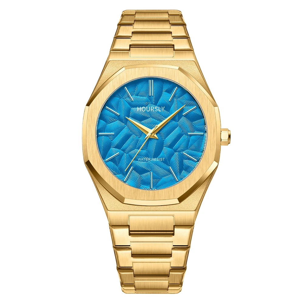 Orologio Uomo Nero Total Black Acciaio Inossidabile - Movimento Giapponese Impermeabile