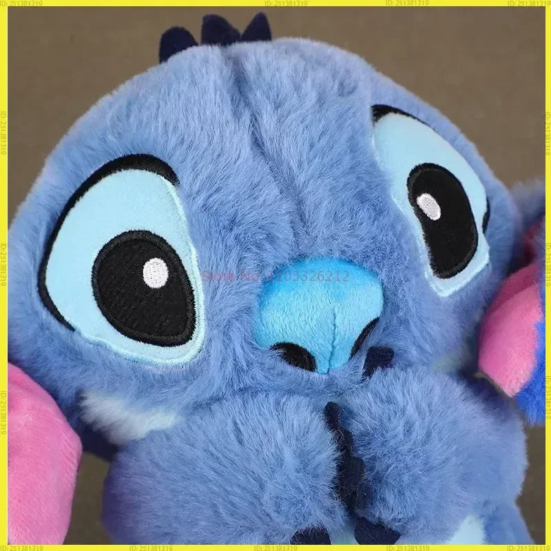 Peluche Stitch Rosa Lilo Natalizio - Giocattolo Musica Luce Nanna Regalo Natale