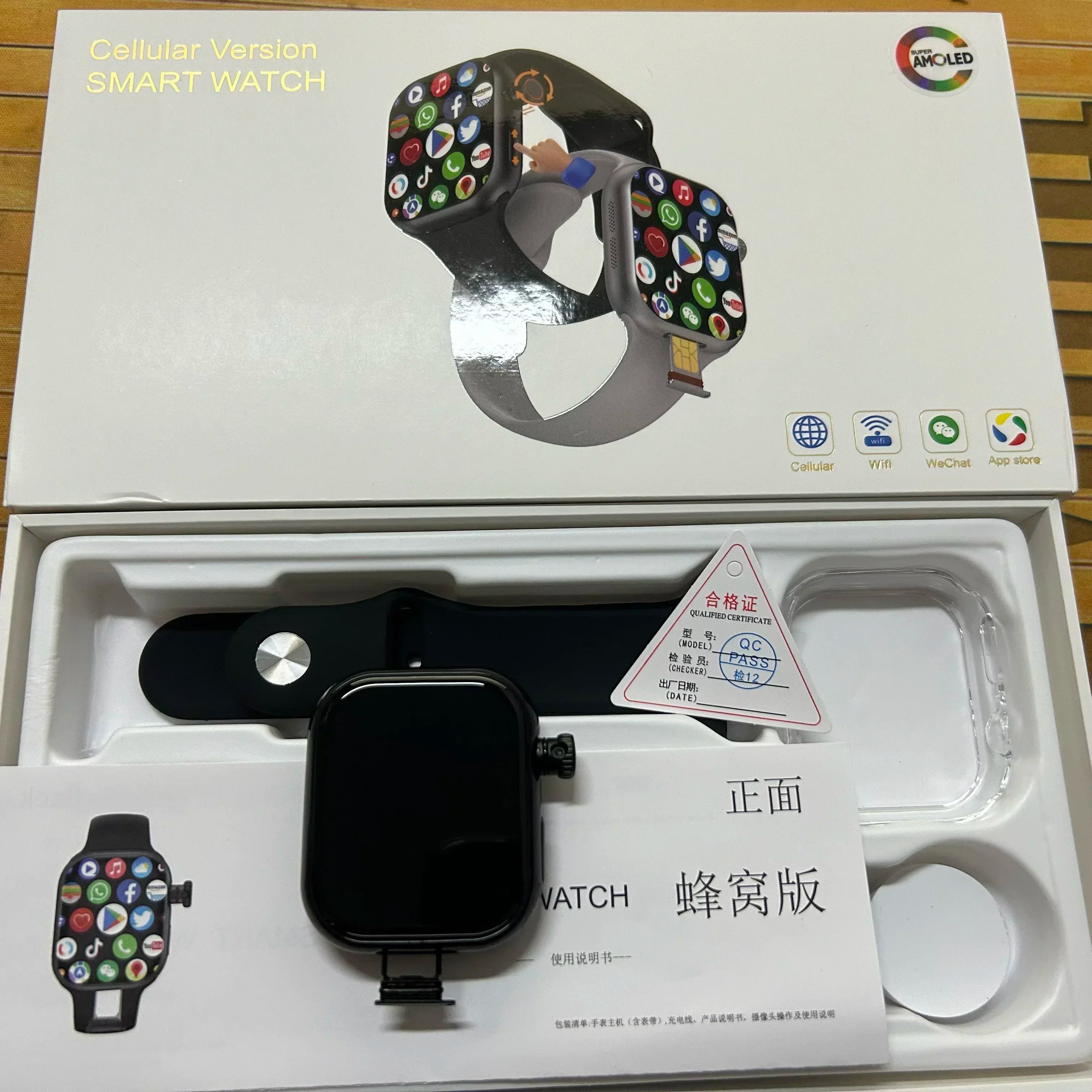 Smartwatch CD20 5G Android con Fotocamera Rotante 180° e SIM