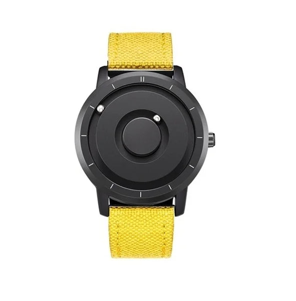 Orologio Uomo EUTOUR Magnetico Gold - Silicone Quarzo Sport Impermeabile Casual