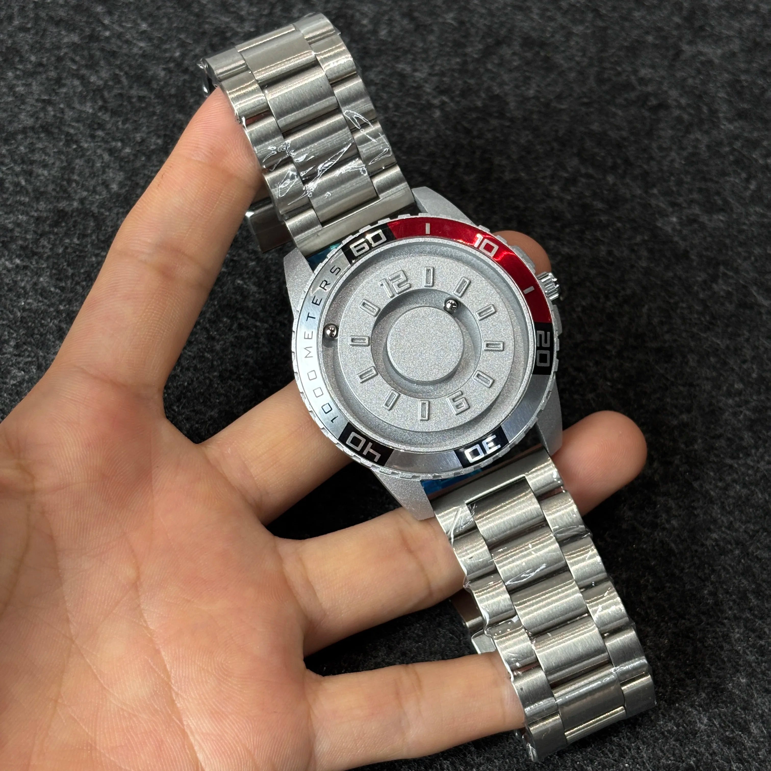 Orologio Uomo Magnetico Multifunzione - Sfere Metalliche Sport Quarzo Creative Design