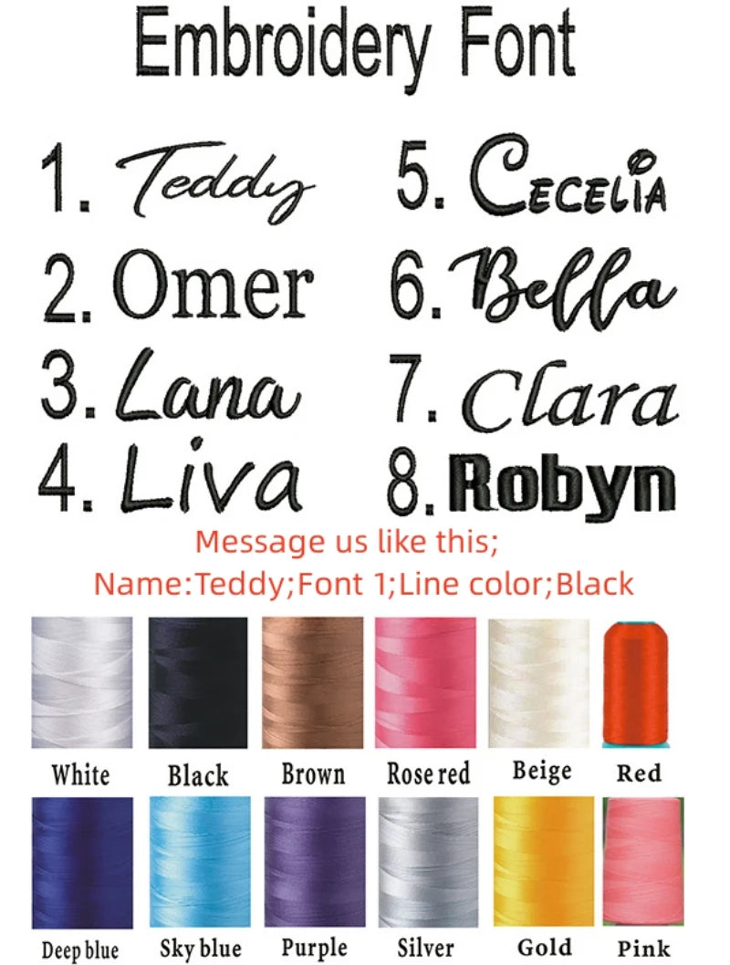 Zaino Bambini Personalizzato Velluto - Nome Ricamato Scuola Asilo