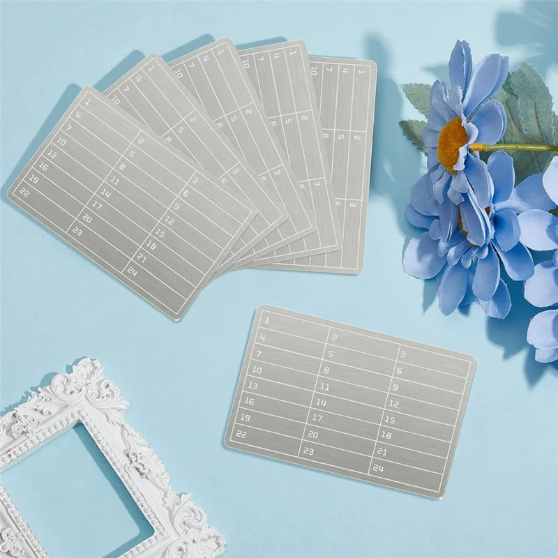 KYCOR-Cold Backup Hardware Wallet 6 Plates Stainless Steel For Bitcoin Crypto Cryptocurrency Storage