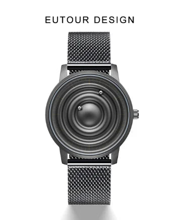 Orologio Uomo EUTOUR Magnetico Luxury Sports - Quarzo Impermeabile Fashion Simple