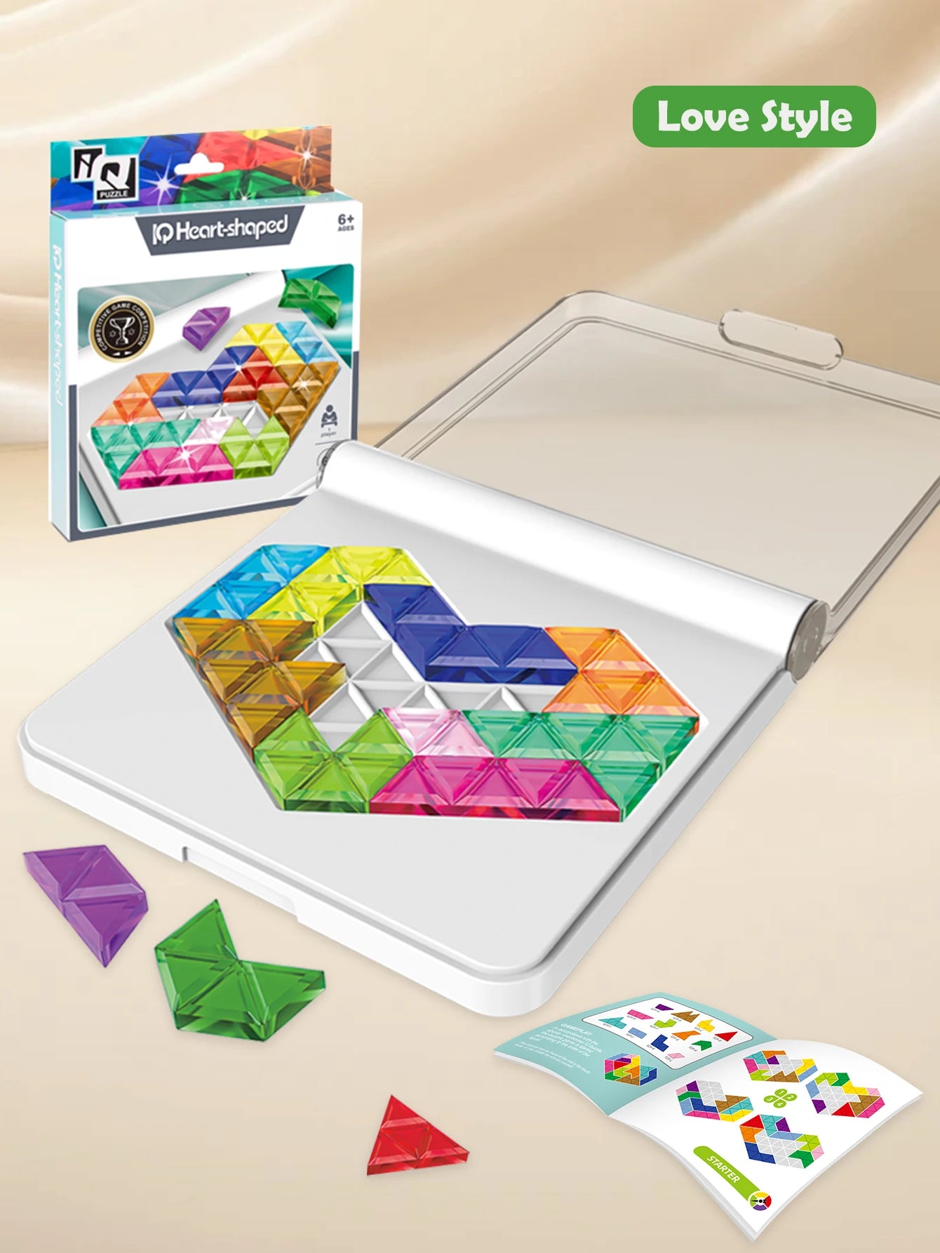 Puzzle Logico Educativo Bambini - Gioco Tavolo Forme Colori Regalo