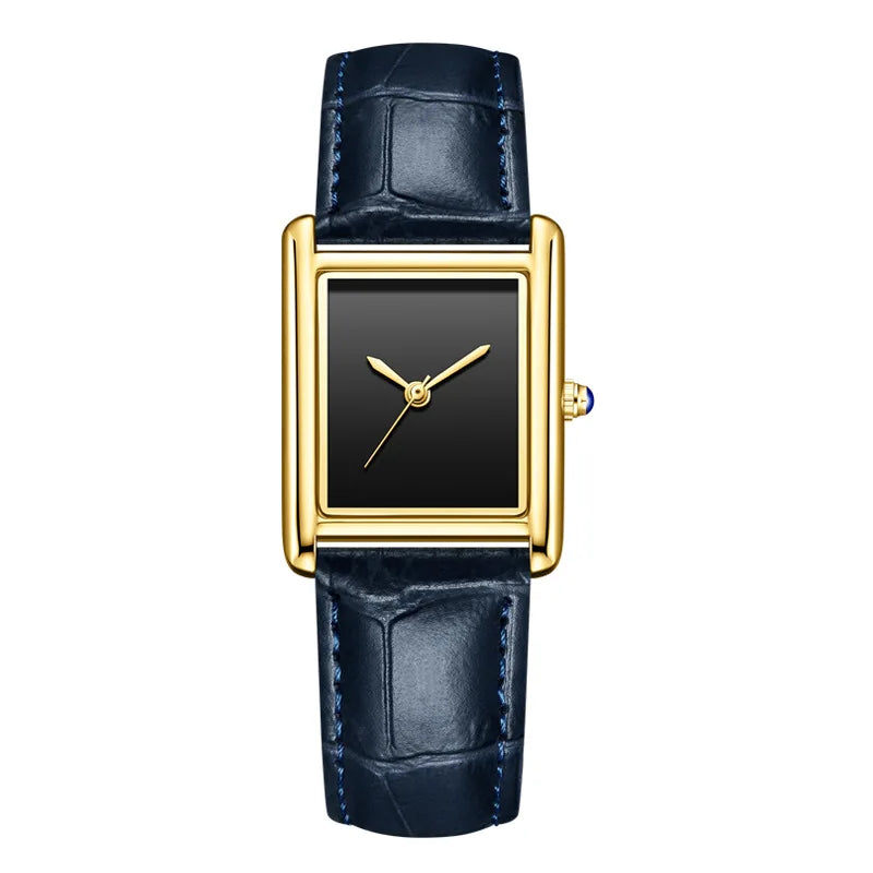 Orologio Elegante Unisex con Cinturino in Pelle - Impermeabile al Quarzo