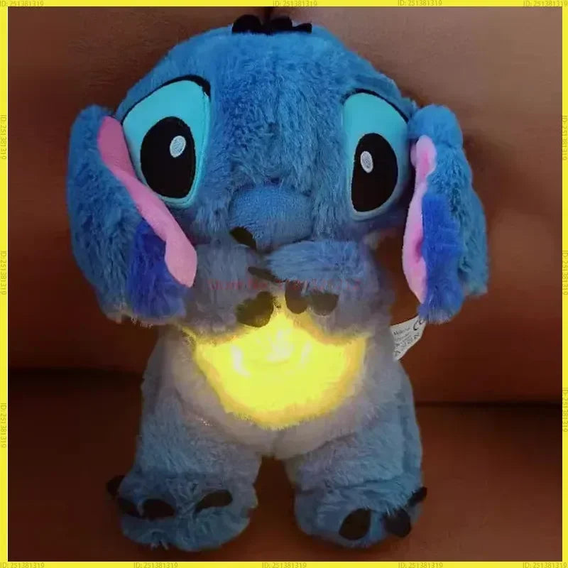 Peluche Stitch Rosa Lilo Natalizio - Giocattolo Musica Luce Nanna Regalo Natale