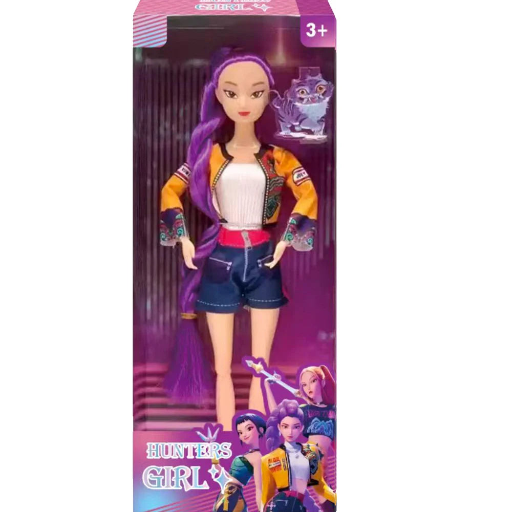 Action Figure Anime Demon Hunters 2026 Rumi Mira Zoi - Collezione Vinile