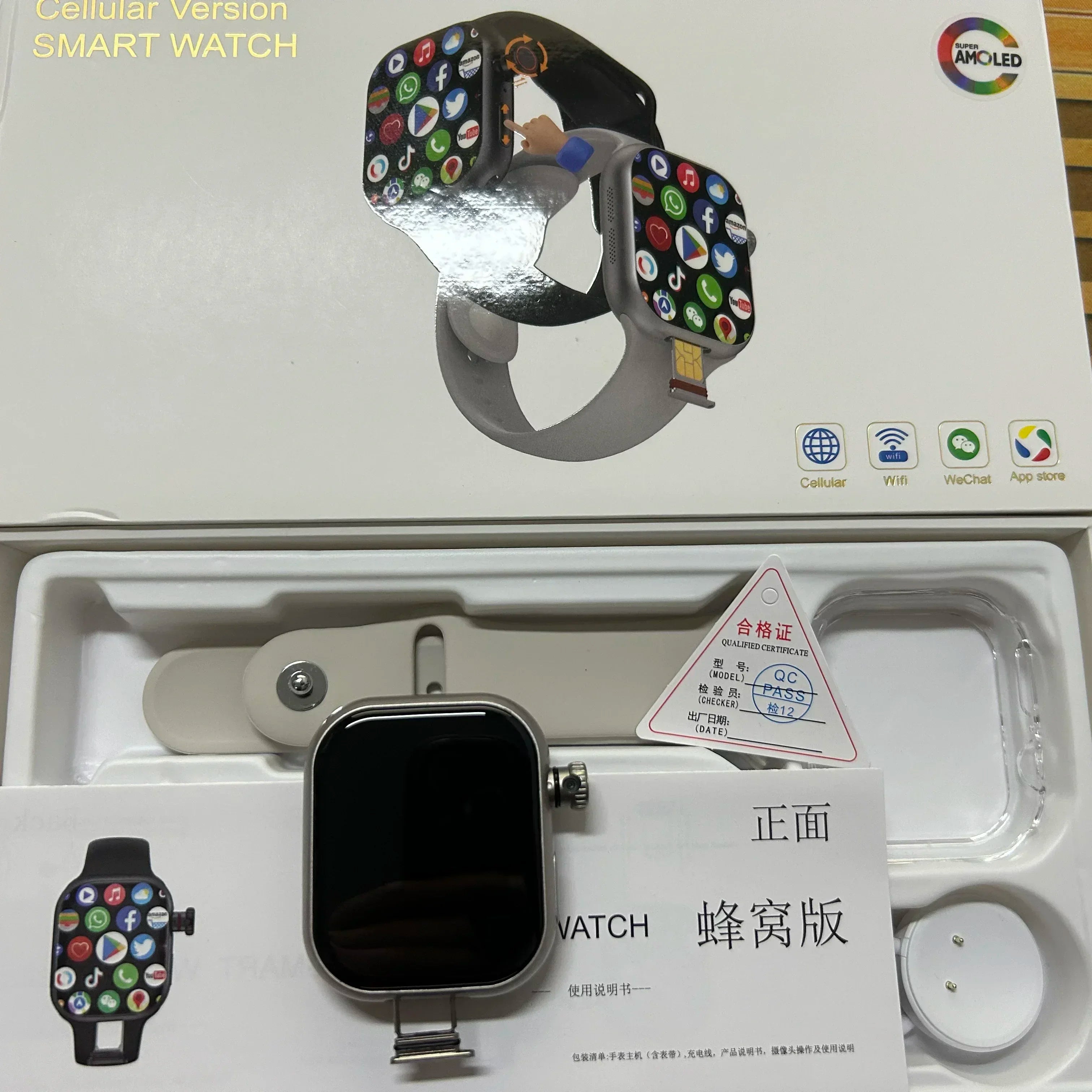 Smartwatch CD20 5G Android con Fotocamera Rotante 180° e SIM