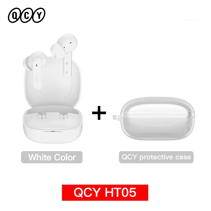 Auricolari QCY HT05 ANC - TWS Bluetooth 5.2 con Cancellazione Rumore 40dB