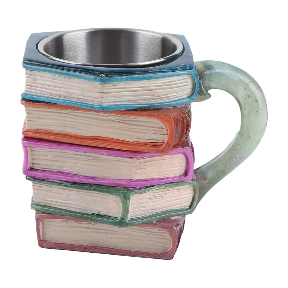 Tazza Libro Creativa in Vetro - Contenitore Bevande Forma Libro Regalo Originale