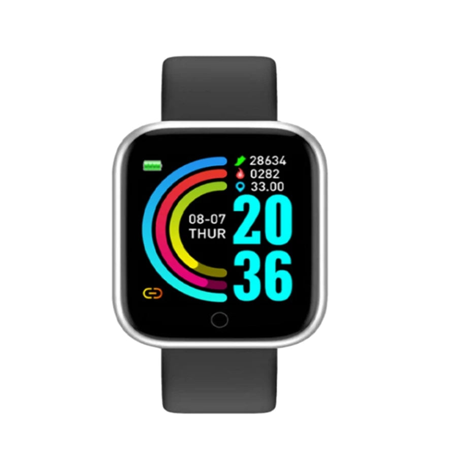 Smartwatch Fitness con Cardiofrequenzimetro e Lettore Musicale