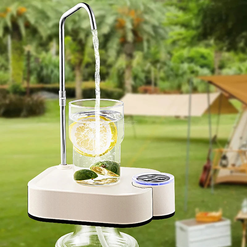 Pompa Acqua Elettrica Ricaricabile USB per Boccioni - Dispenser Automatico