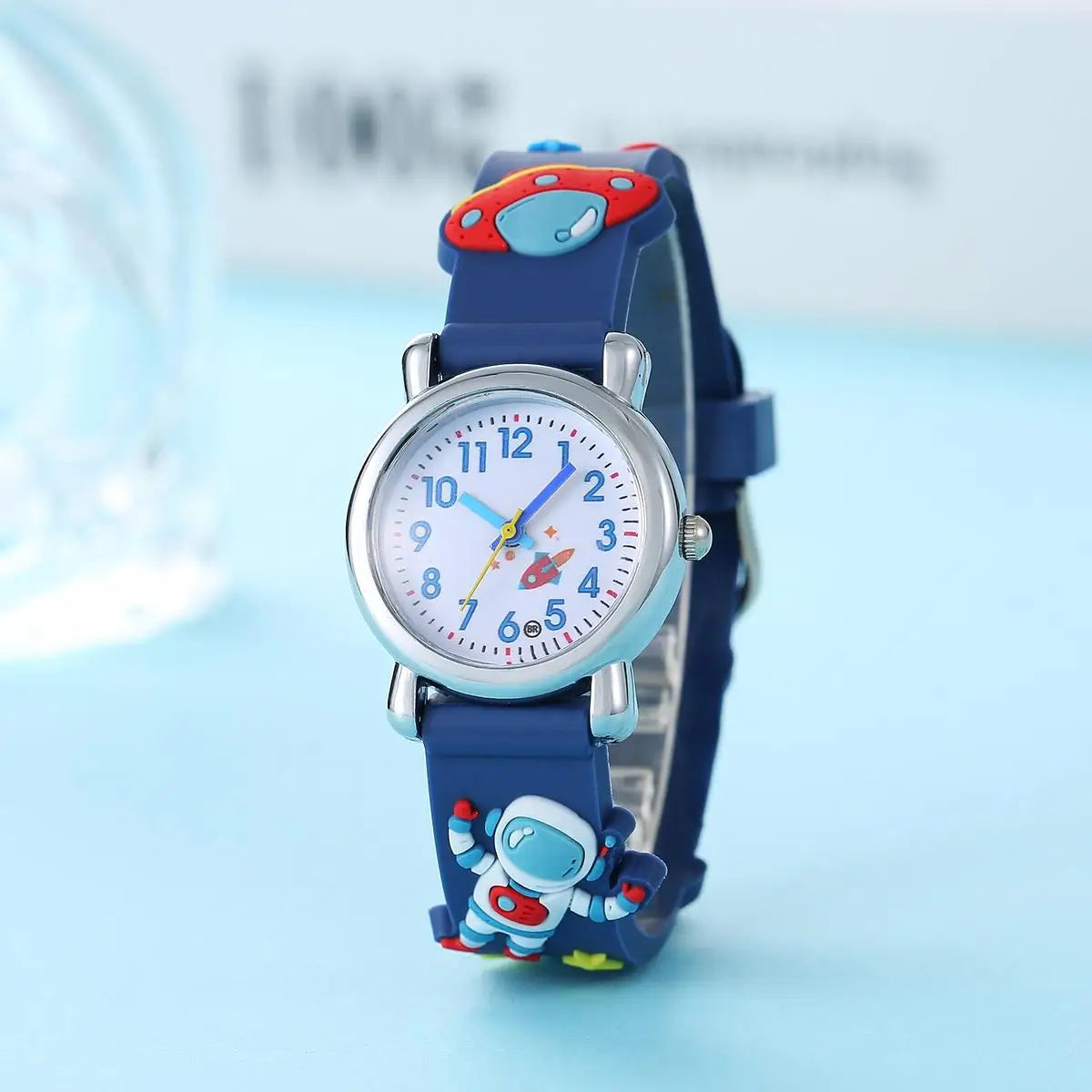 Orologio Bambini Astronauta UFO Cartoon Quarzo - Regalo Studenti