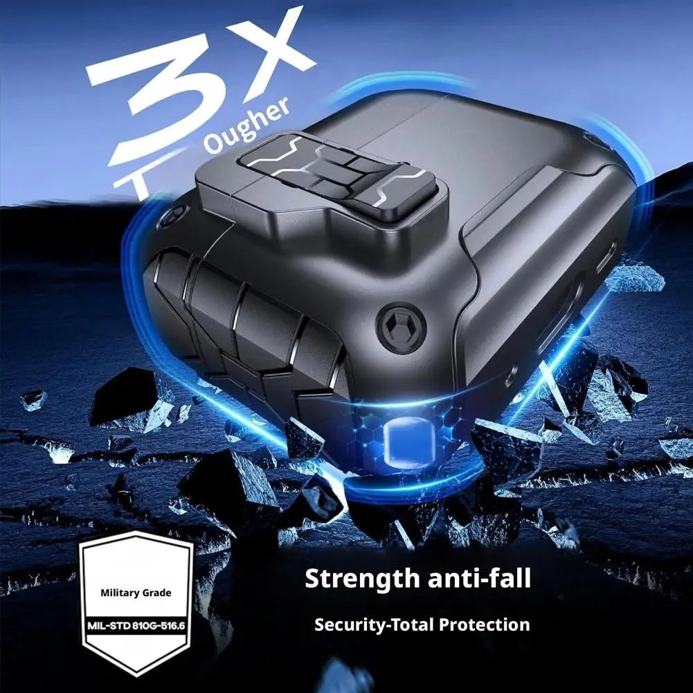 Custodia Magnetica per AirPods Pro 3 con Kit Pulizia e Portachiavi