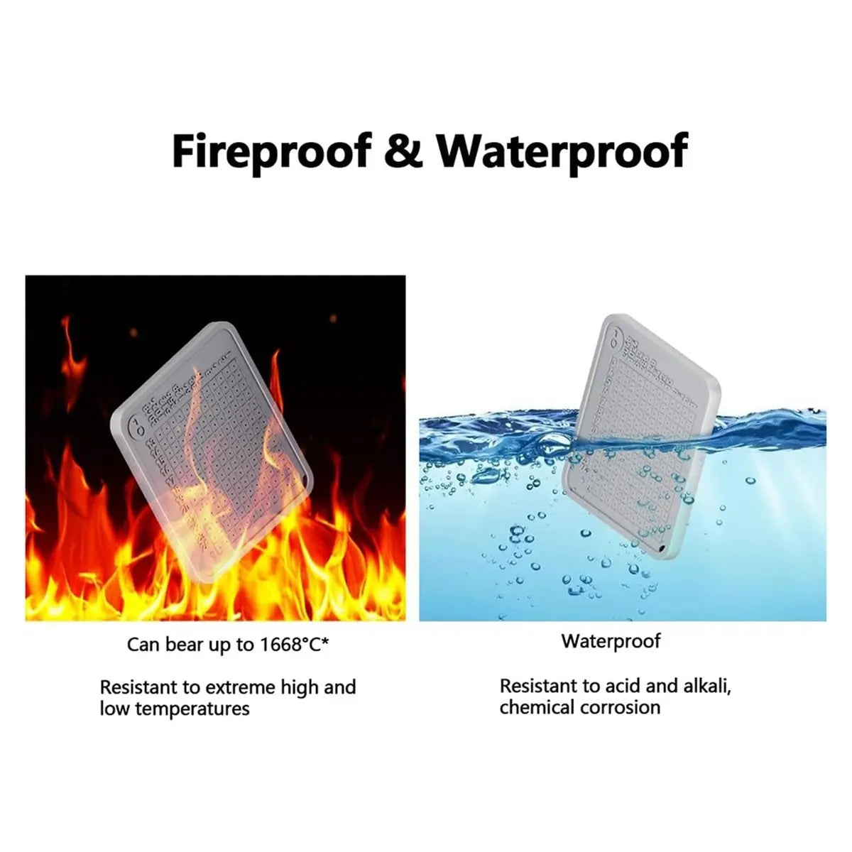 AT16 Crypto Seed Phrase Storage Plate, Mnemonic 24 Words Backup Kit, Recovery Cold Wallet for BIP39 Recovery Words