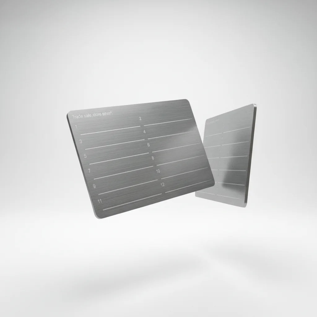 Cryptocurrency Hardware Wallet, Double-Sided Seed Recording, Offline Backup Insurance, Eliminates Digital Leaks