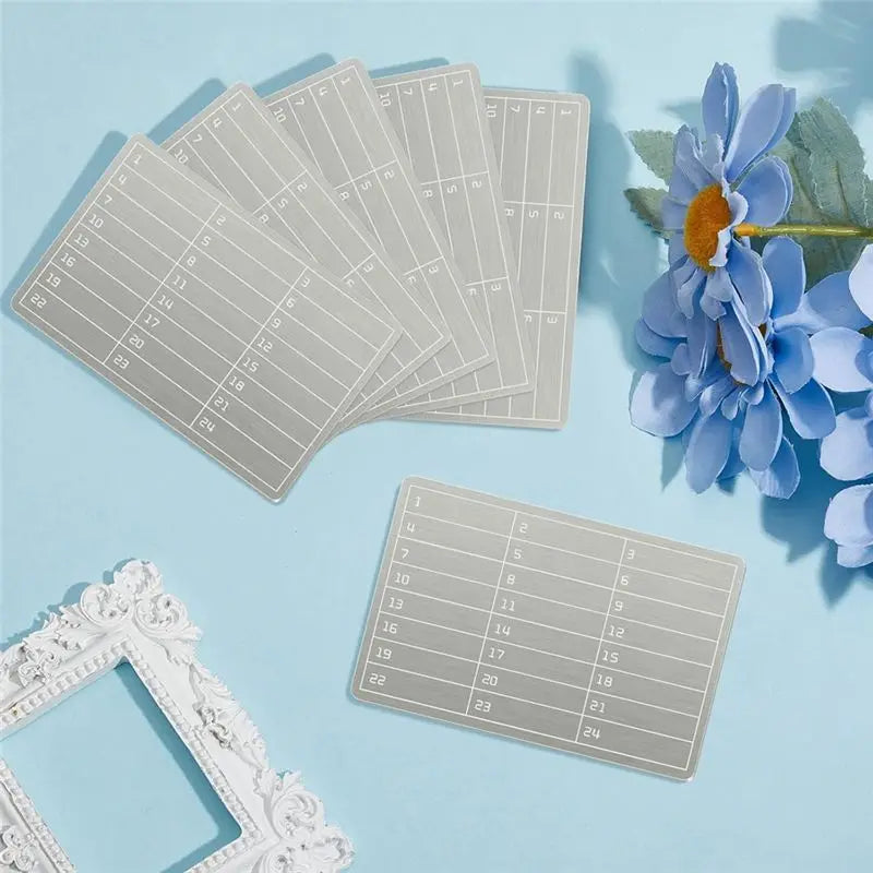 ^Arrival 6Pcs Seed Phrase Storage Cryptocurrency Wallets For Hardware Cold Backups Seed Storage For Bitcoin Hardware Cold Backup